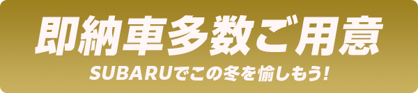即納車多数ご用意 SUBARUでこの冬を愉しもう！
