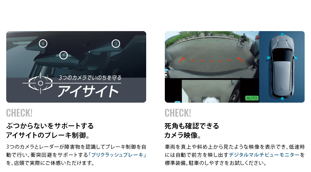 先進の運転支援システムを体感！