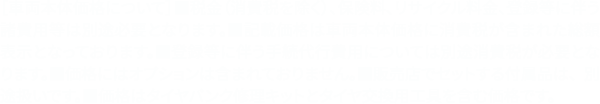 ［車両本体価格について］■税金（消費税を除く）、保険料、リサイクル料金、登録等に伴う諸費用等は別途必要となります。■記載価格は車両本体価格に消費税が含まれた 総額表示となっております。■登録等に伴う手続代行費用については別途消費税が必要となります。■価格にはオプションは含まれておりません。■販売店でセットする付属品は、 別途扱いです。■価格はタイヤパンク修理キットとタイヤ交換用工具を含む価格です。
							