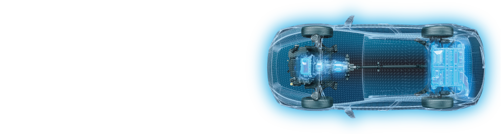 力強くどこまでも走っていける、新しい「走りの愉しさ」ゆとりある走りと燃費性能を追求した、2.5Lエンジンとパワフルなモーター。モーターの力強いトルクを直接4輪に伝えるシンメトリカルAWD。SUBARUのストロングハイブリッドなら、発進の瞬間から高速走行まで、幅広いシーンで心地よい加速と安定感のある走りを愉しめます。