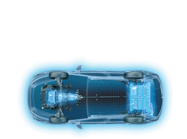 力強くどこまでも走っていける、新しい「走りの愉しさ」ゆとりある走りと燃費性能を追求した、2.5Lエンジンとパワフルなモーター。モーターの力強いトルクを直接4輪に伝えるシンメトリカルAWD。SUBARUのストロングハイブリッドなら、発進の瞬間から高速走行まで、幅広いシーンで心地よい加速と安定感のある走りを愉しめます。