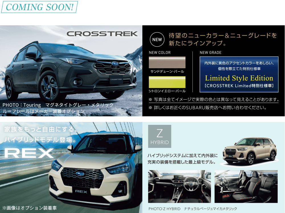 NEWモデルも登場！先行予約受付中。