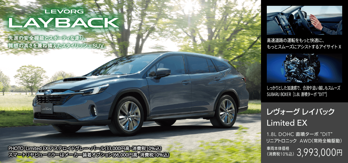 LEVORG LAYBACK Limited EX